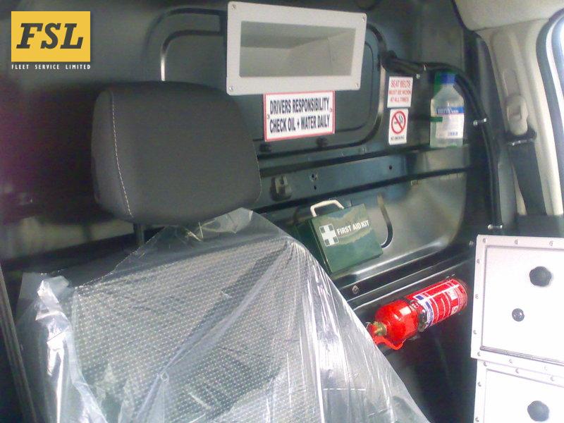 Access from driver's seat