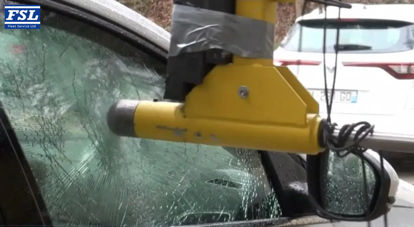 ballistic glass test
